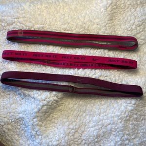 3 pack of Nike headbands!